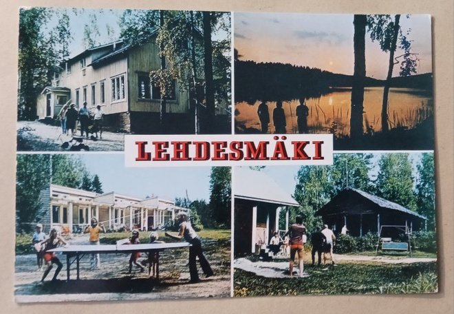Kuhmoinen, Lehdesmäki, lomakoti, nelikuvapk, p. 1972