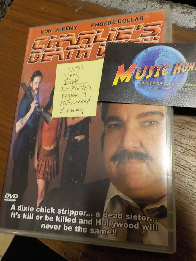 CHARLIE'S DEATH WISH UUSI DVD (W) VERY RARE!