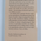 Benedict Anderson : Den föreställda gemenskapen : reflexi... - pikkukuva 2