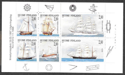 Purjelaivoja 1997 (LAPE 1380-1385 ; V35) ** vihko