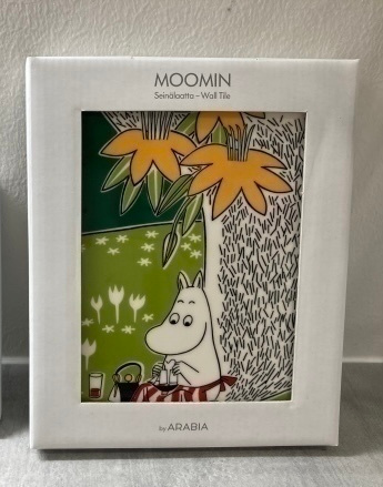 Muumi seinälaatta, koristepuu, Muumimamma
