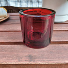 Marimekko / Iittala punainen Kivi tuikku 80 mm - pikkukuva 2