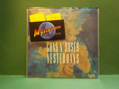 GUNS N´ ROSES - YESTERDAYS M-/M- UK -92 7" SINGLE