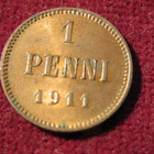 1 penni 1911 - pikkukuva 1