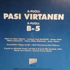 Pojat : Pasi Virtanen / B-5.  7" single. - pikkukuva 2