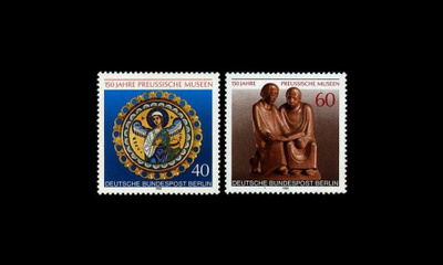 Berlin 625-6 ** Preussilainen museo 150v (1980)