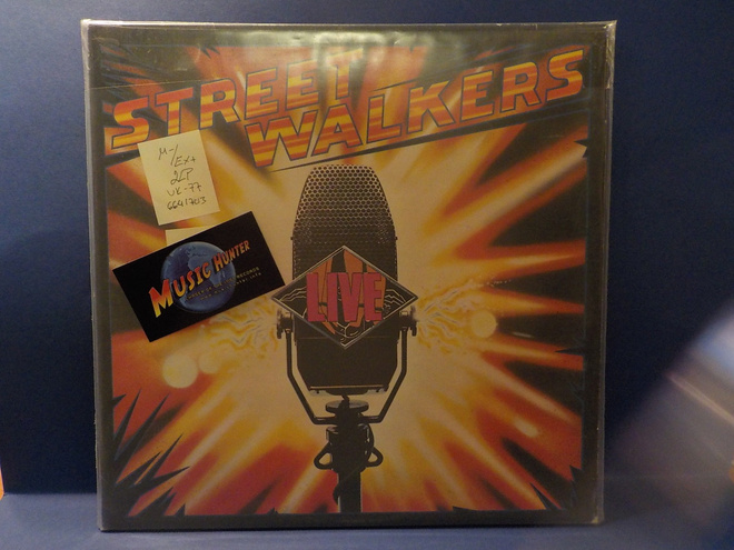 STREETWALKERS - LIVE M-/EX+ UK -77 2LP