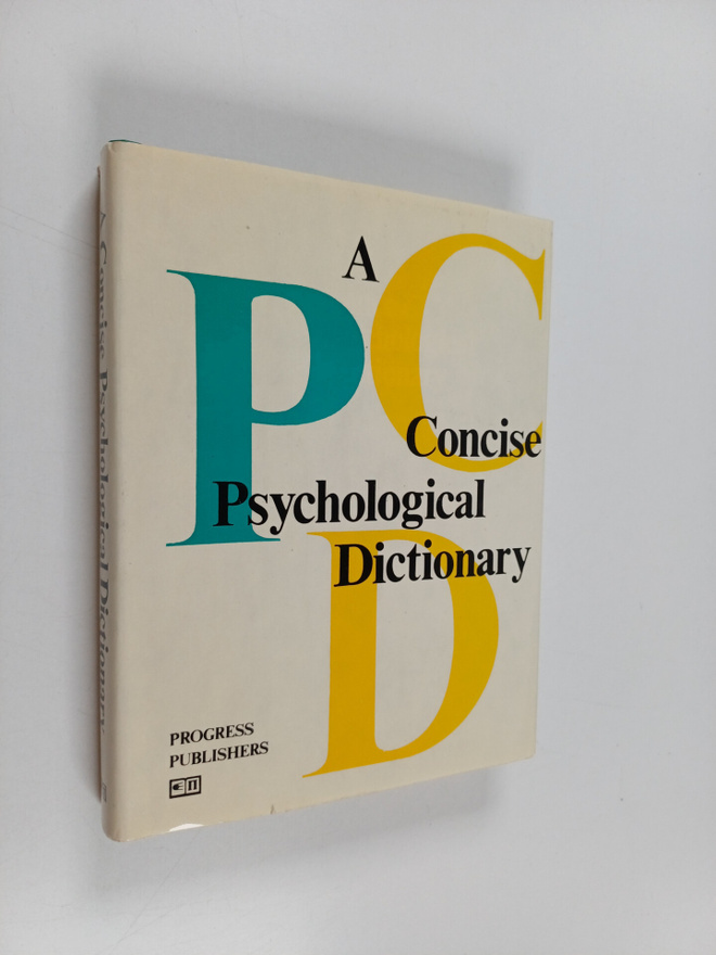 A. V. Petrovsky : A concise psychological dictionary