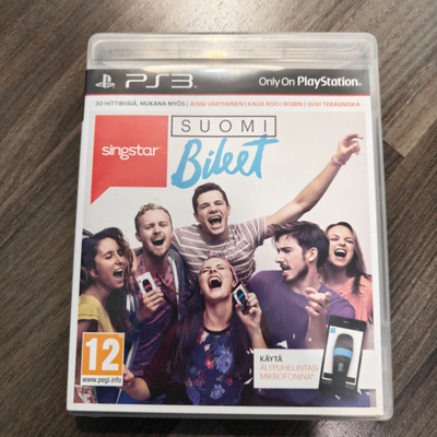 Singstar Suomi bileet Playstation 3