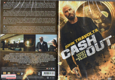 cash out (47 401) UUSI -FI- DVD nordic, john travolta 2024