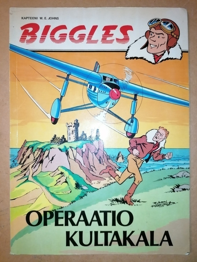 Hyvä!  Biggles Operaatio kultakala