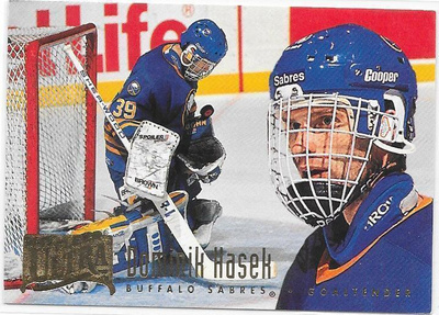 1994-95 Ultra #22 Dominik Hasek Buffalo Sabres MV