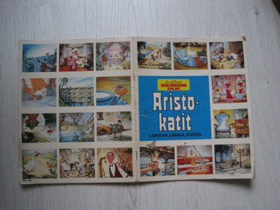 WALT DISNEY ARISTOKATIT, KERÄILYKUVAKIRJA, 1970