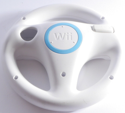 Original Wii Racing Wheel (White)