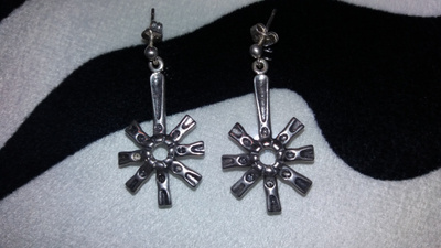 Design hopea korvakorut VAS 925