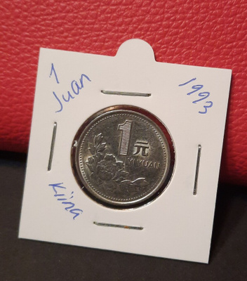 Kiina 1yuan 1993, circ