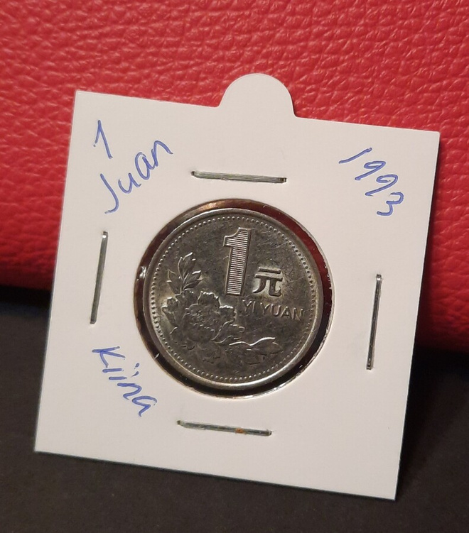 Kiina 1yuan 1993, circ