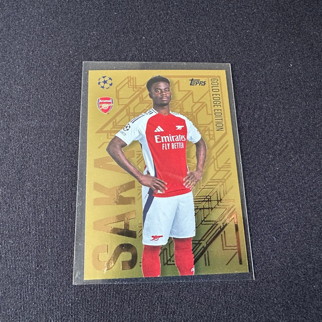 Topps Match Attax 24-25 Gold Edge Bukayo Saka