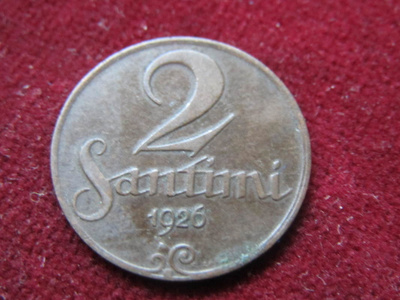 2 santimi 1926 Latvia