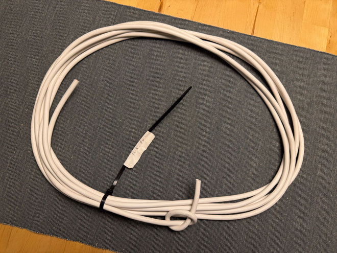 Cordial CMK 222 WH mikrofonikaapeli (5 m)
