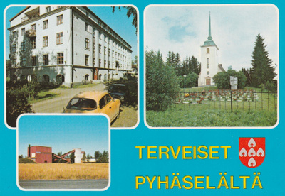 KIRKKOKORTTI - PYHÄSELÄN KIRKKO - 2