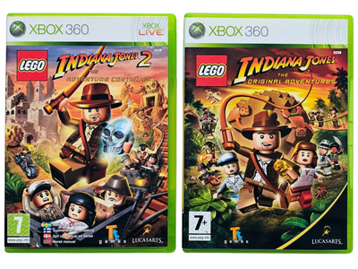 X360 - LEGO: Indiana Jones 1 & 2 (CIB)