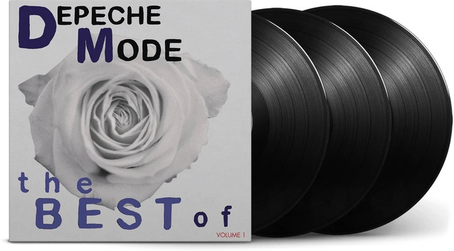 DEPECHE MODE : The Best Of volume 1 - 3 LP, uusi