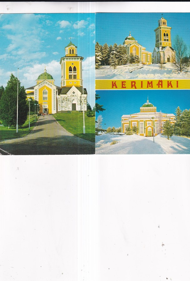 Kerimäki ,kirkko, Kaksi erilaista   b706