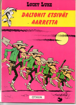 Lucky Luke Daltonit etsivät aarretta
