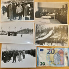 5 VANHAA Valokuvaa Suojeluskunta Hiihtokilpailut Tyrvää 1936 - pikkukuva 1
