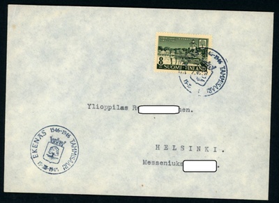 1946 Tammisaari erikoisleimakuori