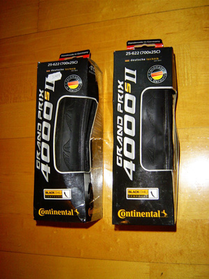 2 x UUSI MAANTIEPYÖRÄ RENGAS CONTINENTAL GRAND PRIX 4000s II