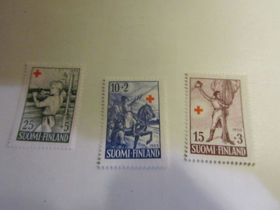 1955 punainenristi sarja , postituore