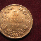 10 penniä  1916 - pikkukuva 1