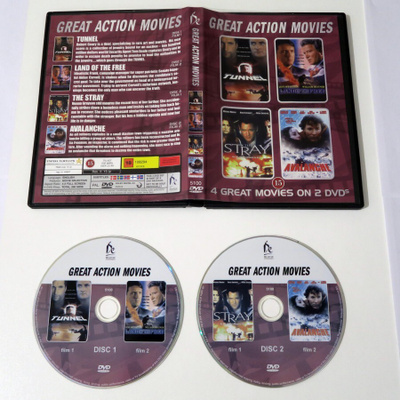 • DVD: Great Action Movies [4 leffaa]