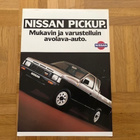 Esite Nissan Pickup D21, myös King Cab - pikkukuva 1