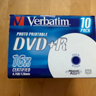 Verbatim Photo printable DVD+R ( 4,7 GB / 120 min ) 10 kpl - pikkukuva 2