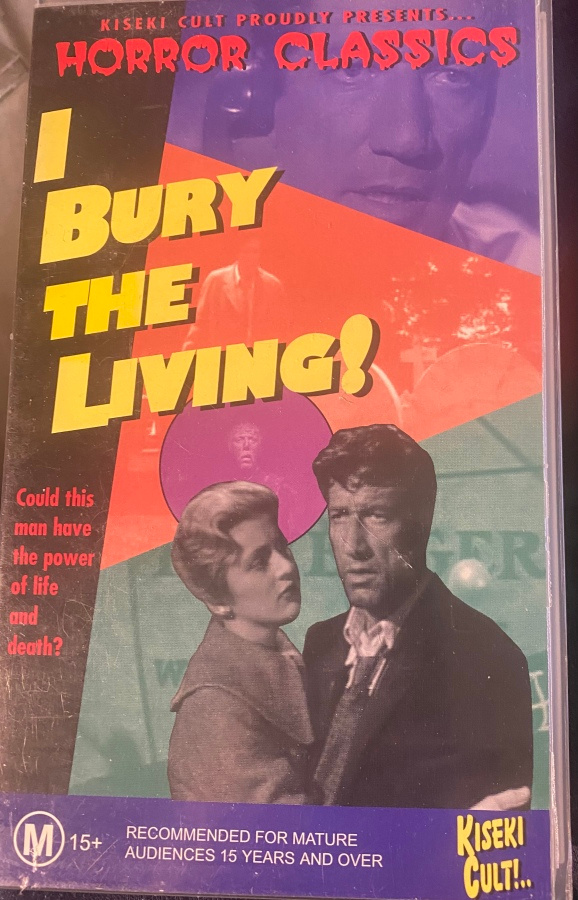 I Bury The Living (1958) VHS Albert Band