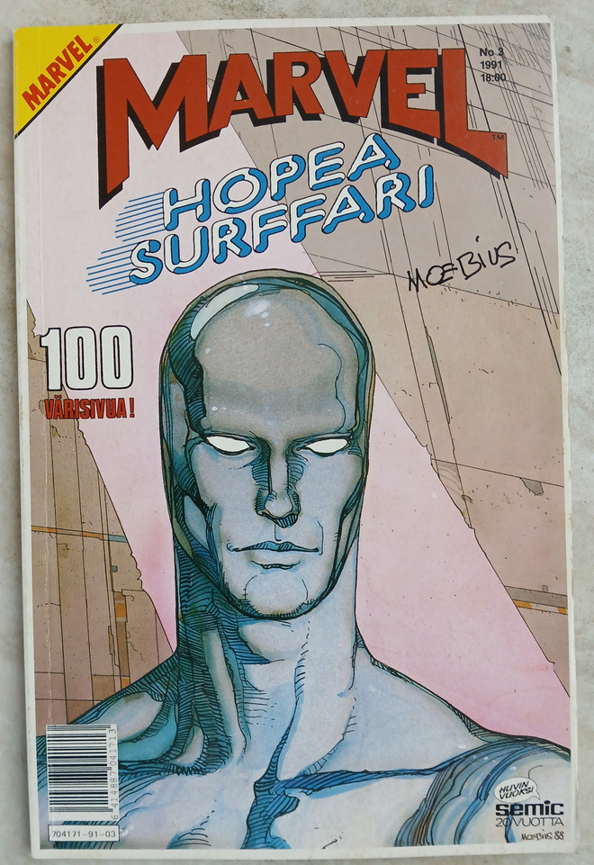 Marvel 9/1991 Hopeasurffari