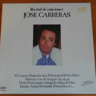 Jose Carreras:Jose Carreras recital de cansiones-LP. - pikkukuva 1