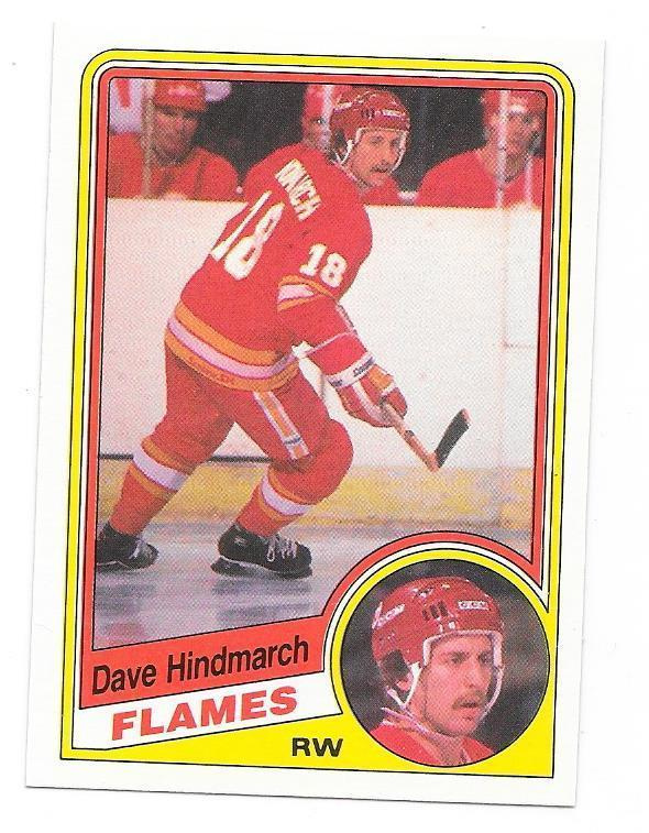 1984-85 OPC #224 Dave Hindmarsh Calgary Flames