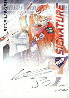 2015-16 Cardset KEVIN LANKINEN HIFK Signature nimmari