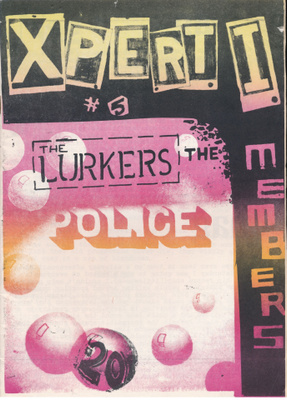 XPERT #5 (1979) Lurkers POLICE Members UK SUBS Patrik Fitzge