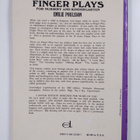 Emilie Poulsson ym. : Finger Plays for Nursery and Kinder... - pikkukuva 2