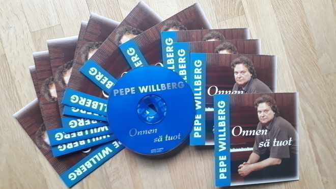 YKSI kpl UUSI Pepe Willberg KÄYTTÄMÄTÖN  cd-sinkku -00