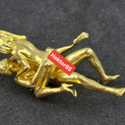 Erotic figurine sculpture in metal - pikkukuva 3