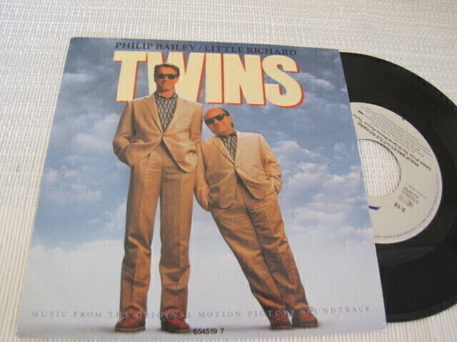 Philip Bailey & Little Richard Twins 7 45 Hollanti 1988 ost