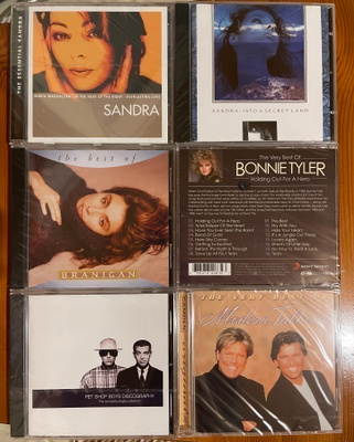 Sandra,Laura,Bonnie,Pet Shop boys,Modern Talking