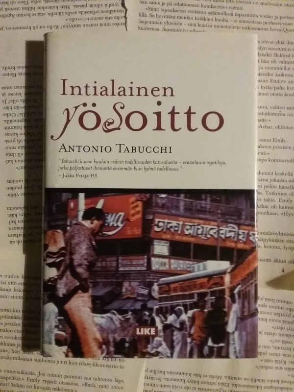 Antonio Tabucchi - Intialainen yösoitto (sid.)