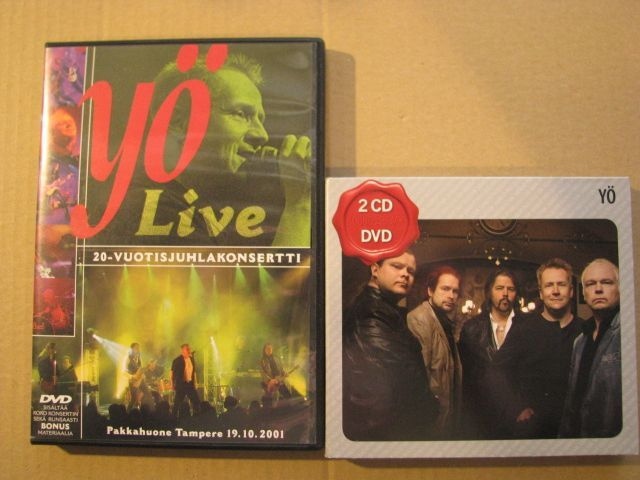 YÖ - DVD & CD:T  (Live & Sound Pack)